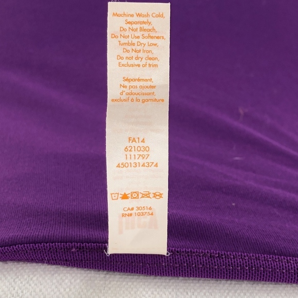 Lucy Purple Twist Sculpting Athletic Tank S - Picture 7 of 7